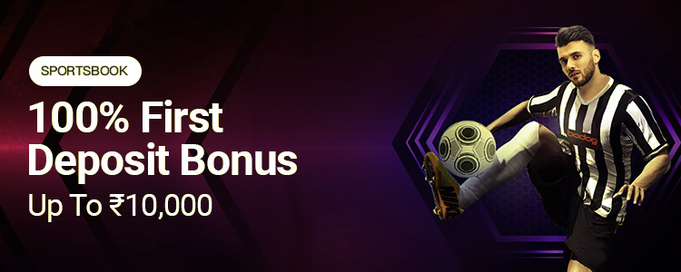 Bodog Sports 100% first deposit bonus up to 10000 rupees.