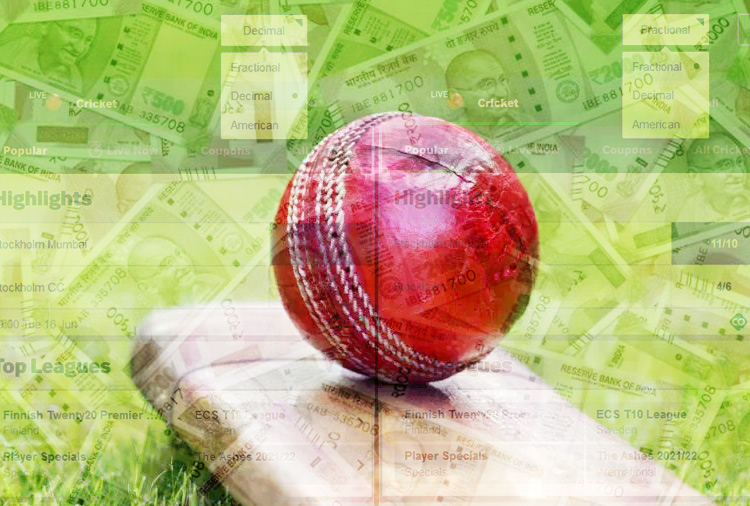  Cricket betting odds