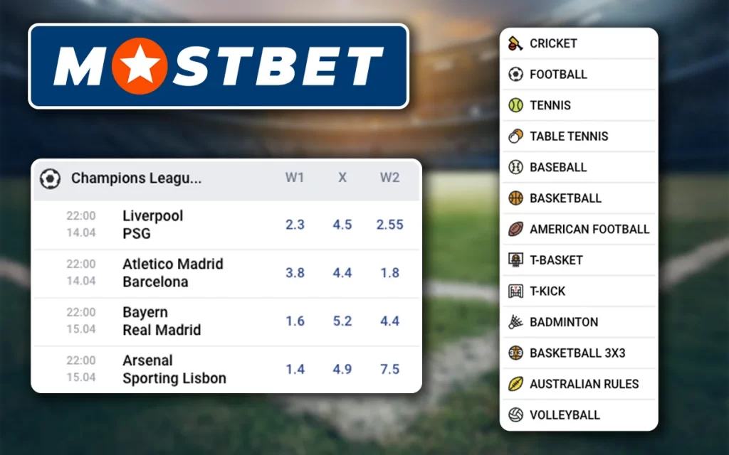 mostbet-sports